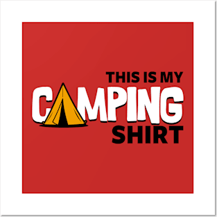 Camping Lover Hiking Outdoor Mountaineer Adventure Slogan Posters and Art